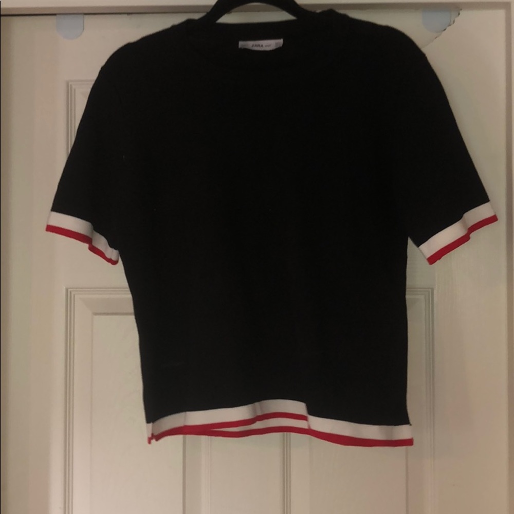 Short sleeve knit shirt